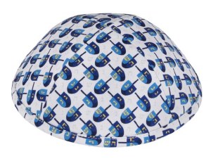 Picture of iKippah Blue Dreidel Size 1